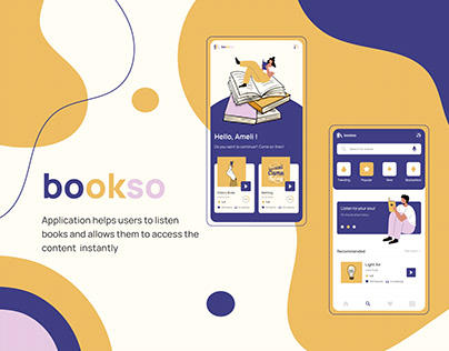 Bookso - Audiobook mobile app