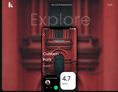 Kin-Urban Exploration App | iOS Presentation