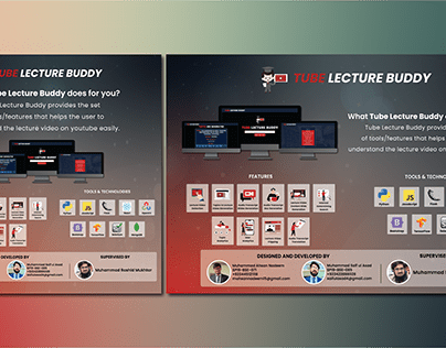 Banner Designs: Tube Lecture Buddy