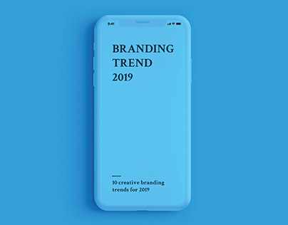 2019 Branding trend
