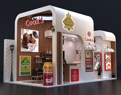 Green Tradeshow Booth Design for Spice Hunter at the Fancy Foods Show –  Boothster