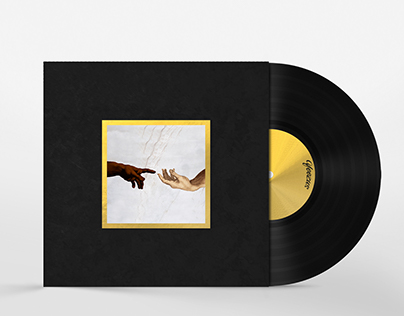 Kanye West - Yeezus Album Cover Re-design