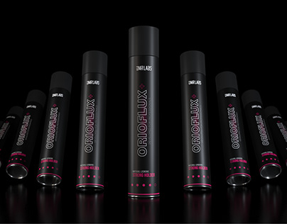 "Orioflux Cosmetics" branding and logo-packaging design