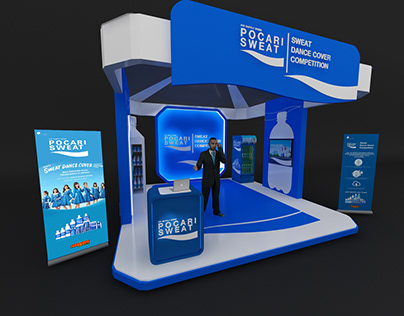 Pocari Sweat Dance Cover Competition Booth