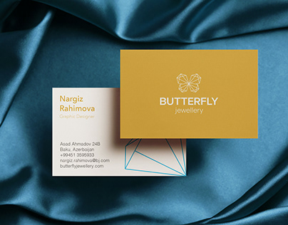 Butterfly Jewellery Brand Identity