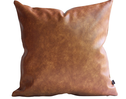 Buy Lambskin Leather Pillow Cover