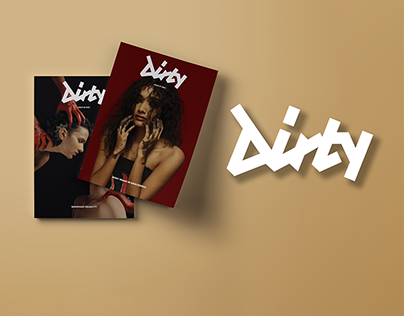 DIRTY Magazine Cover Design Concept