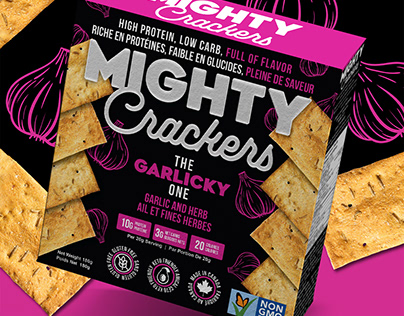 Might Crackers - The Garlicky One