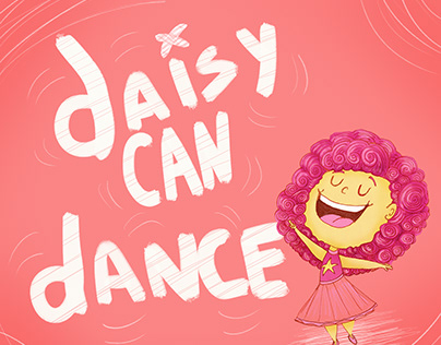 Daisy Can Dance Picture Book Illustration