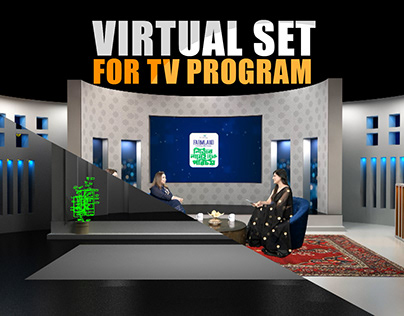 Virtual Set for Tv Program