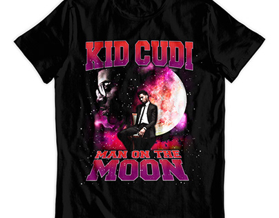 Kid Cudi Man On The Moon 90s Shirt