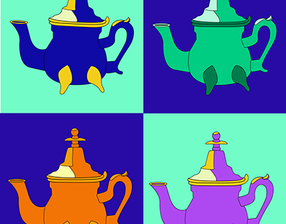 Berrad - Moroccan Tea Pot Piece