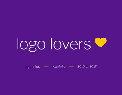logofolio - agencies - 2013 to 2017
