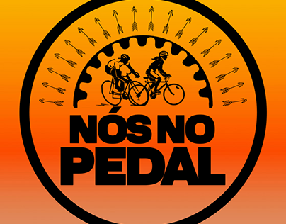 Ciclismo Logotipo (Nós No Pedal)