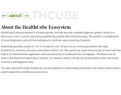 Virtual Care Platform| HealthCube