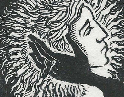 Women who are Returning | Wood Engraving
