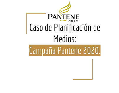PANTENE PLANIFICACIÓN DE MEDIOS