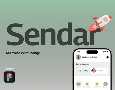 P2P money sender app (fintech)