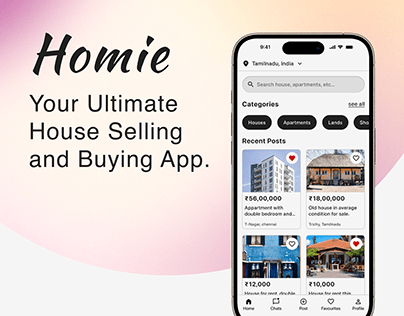 House Buying and Selling app UI