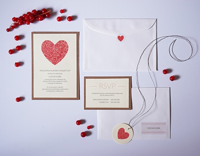 Wedding invitations | Pure heart