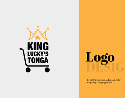 King Lucky's Tonga Logo Design