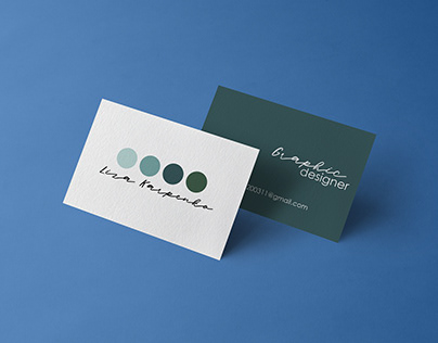 Business card for designer