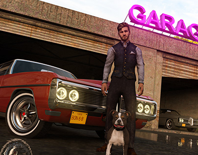 gangster game renders