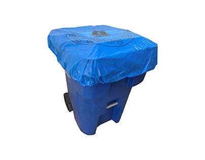 Trash Cans Plastic Cover