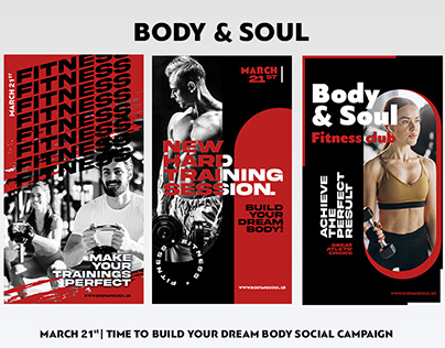 Starting on March 21st | Body & Soul social campaign
