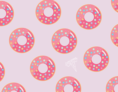 Kawaii Donut Wallpaper