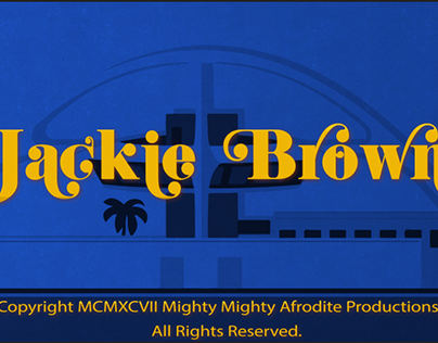 Jackie Brown Alternative Title Sequence