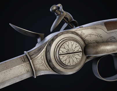 Lorenzoni Flintlock Pistol