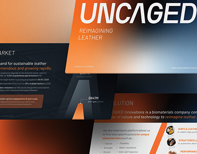 Sustainability Pitch Deck: Uncaged Innovations