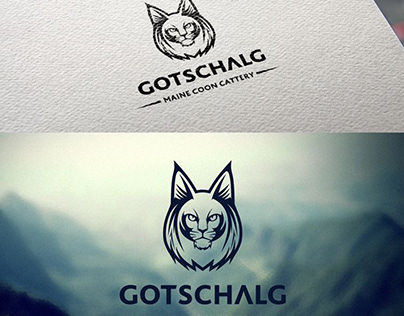 Logotype for brazilian maine coon cattery