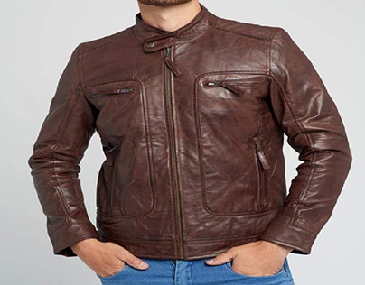Casey Dark Brown Leather Jacket