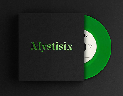 Mystisix | Custom Font Logo, Vinyl & Cassete Design