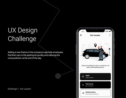 UX Design Challenge | Car Locator