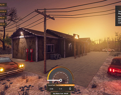 Project thumbnail - Gas Station Game Screenshot