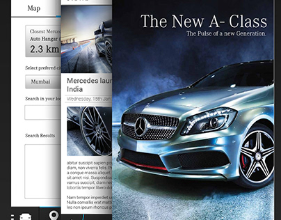 Mercedez Benz info app for Blackberry Z10