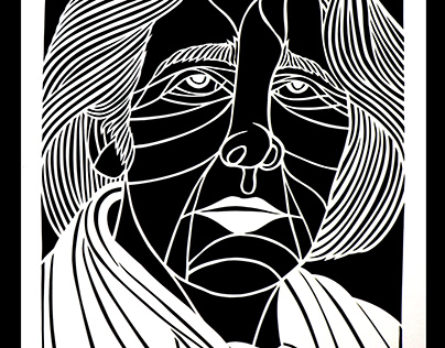 Oscar Wilde- papercutting