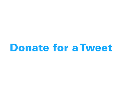 Donate for a Tweet
