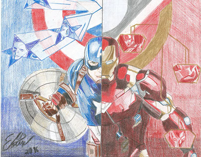 Captain America Civil War - Poster 1