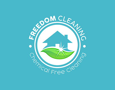 Freedom Cleaning Logo Design