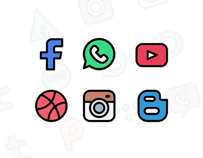 30 Free Social Media Icon (Free for commercial use)