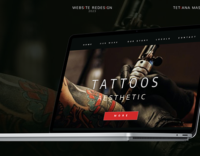Redesign for Tattoo studio