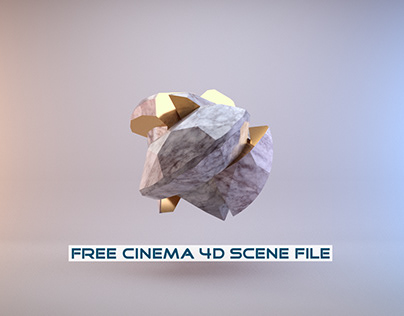 Slice | Fully Rigged Free Cinema 4D Scene File