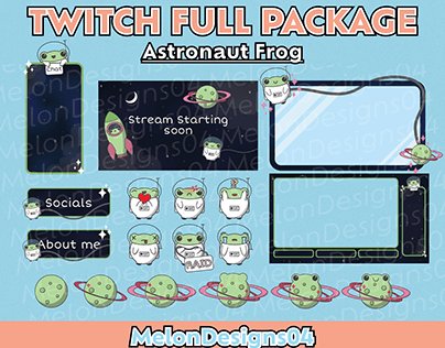 Twitch Full Package Design