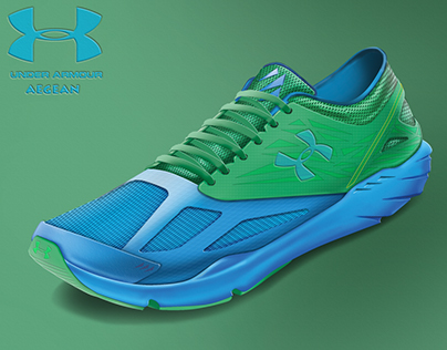 UNDER ARMOUR AEGEAN RUNNING SHOES