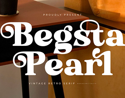 Begsta Pearl - Vintage Retro Serif