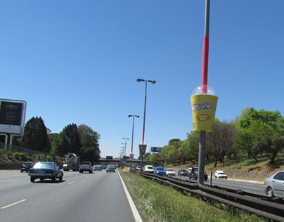 KFC South Africa Krusher Streetpoles